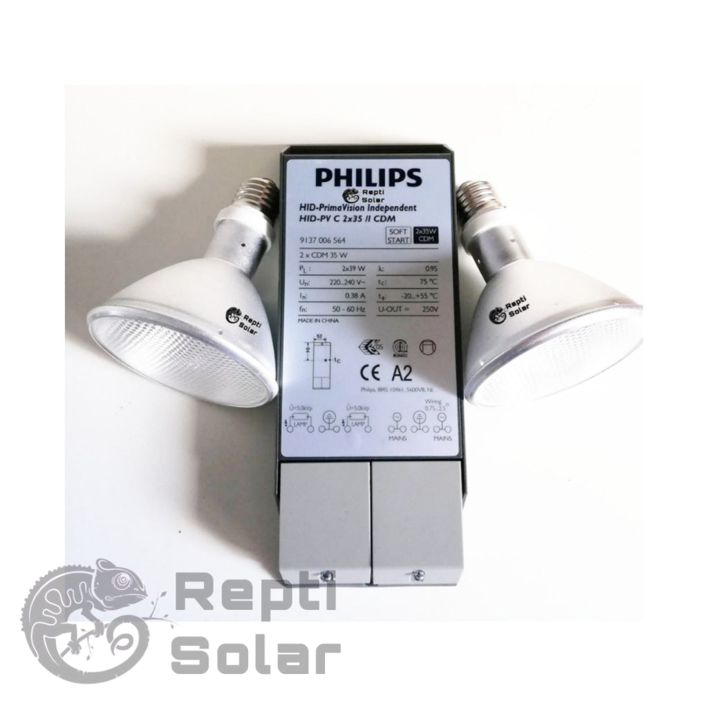 Balastro Doble + 2Hid 35W