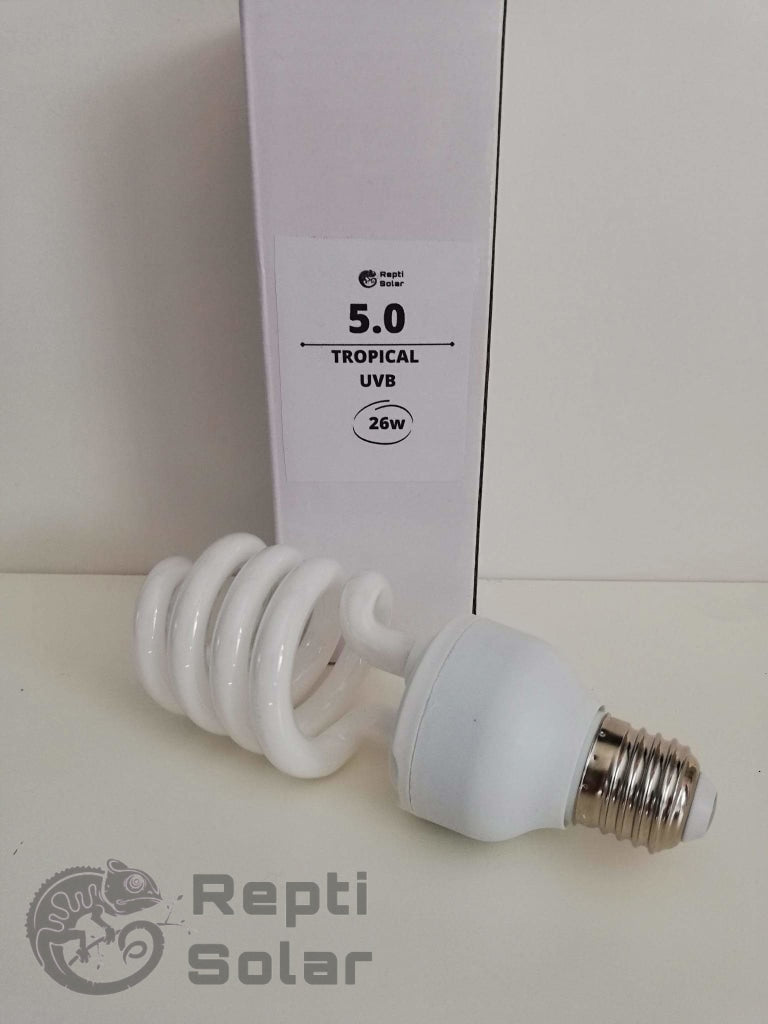 Lamparas Uvb Compactas Reptisolar 5.0 26W